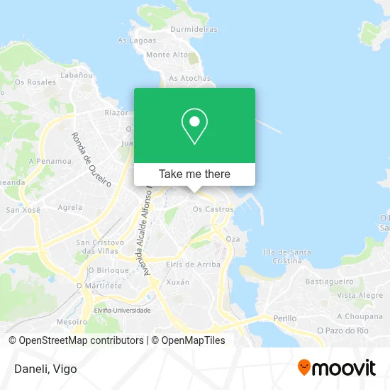 Daneli map