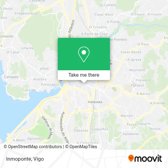 Inmoponte map