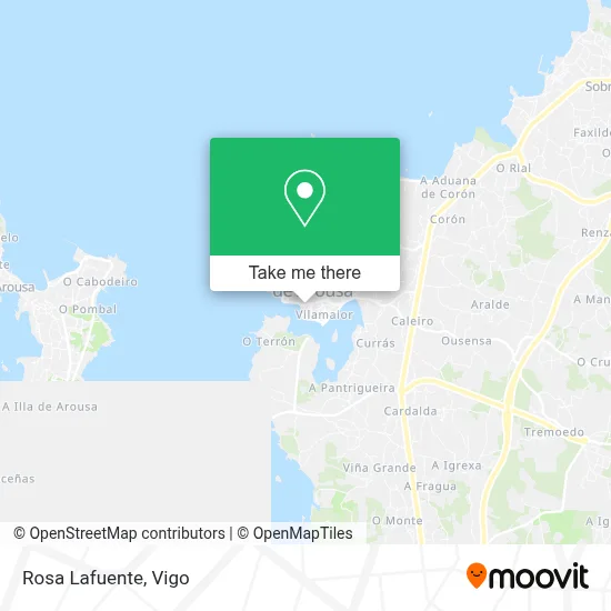 Rosa Lafuente map