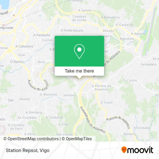 Station Repsol map