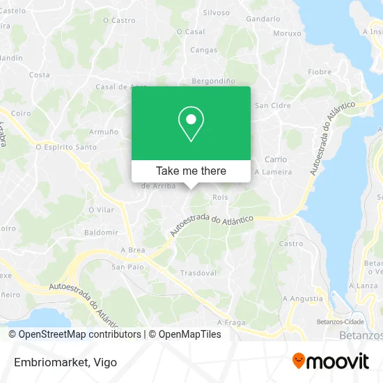 Embriomarket map