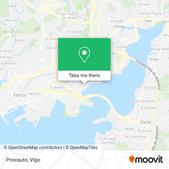 Priorauto map