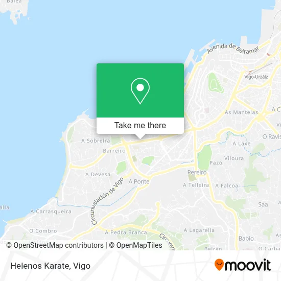 Helenos Karate map