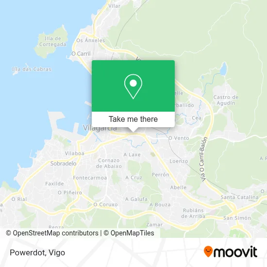 Powerdot map