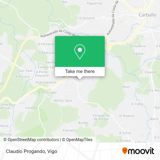 Claudio Progando map