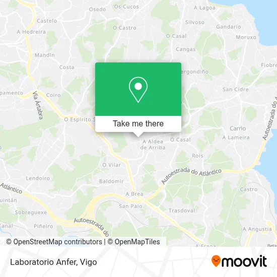 mapa Laboratorio Anfer