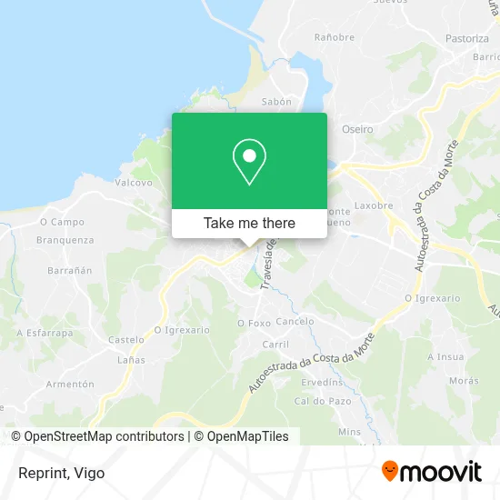 Reprint map