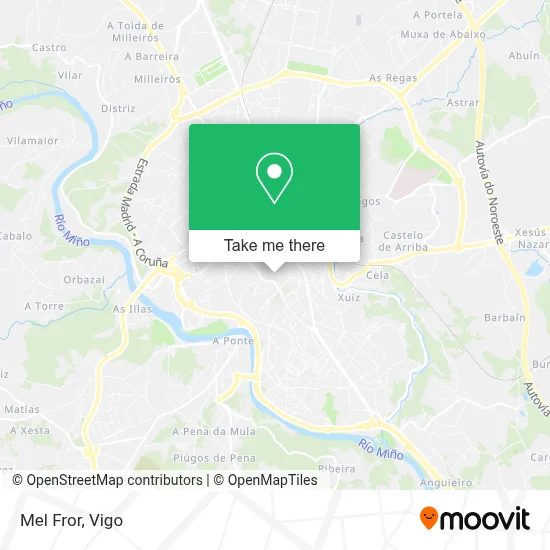 Mel Fror map