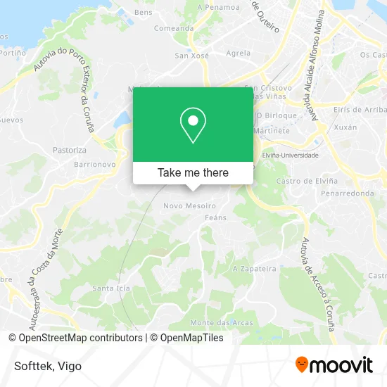 Softtek map