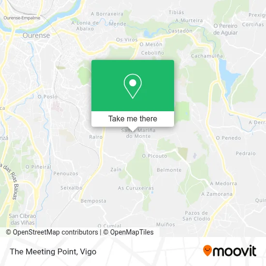 The Meeting Point map