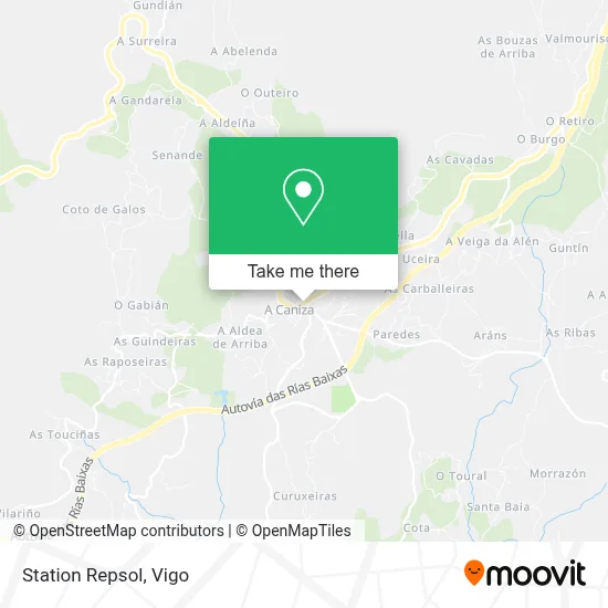 Station Repsol map
