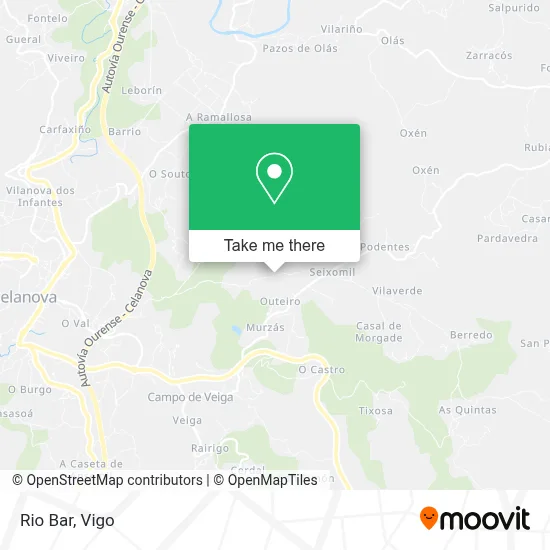 Rio Bar map