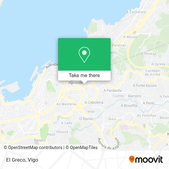 El Greco map