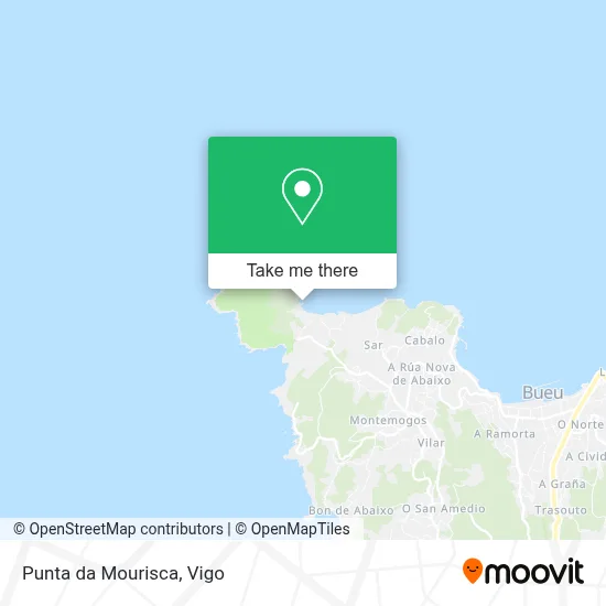 Punta da Mourisca map
