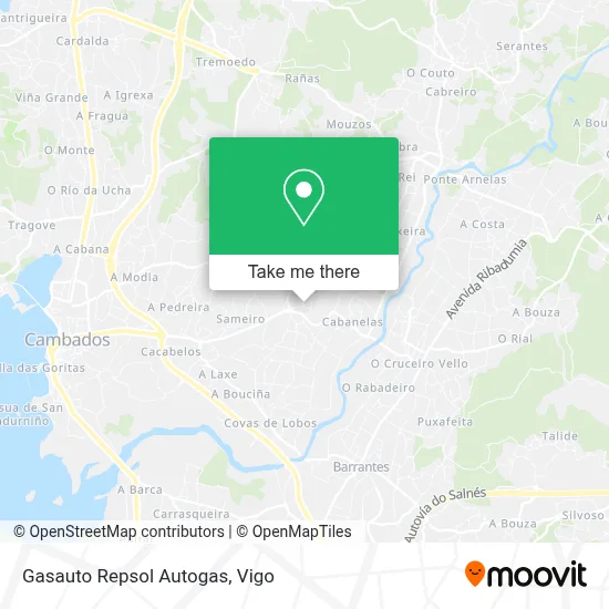 Gasauto Repsol Autogas map