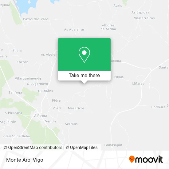 Monte Aro map