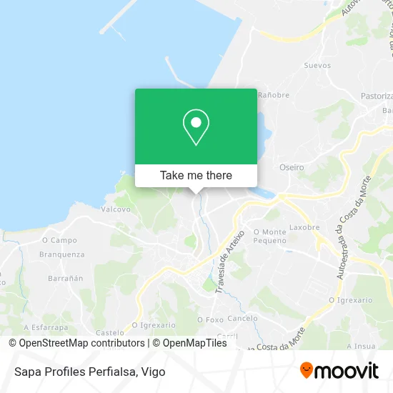 Sapa Profiles Perfialsa map
