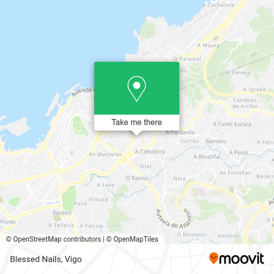 Blessed Nails map