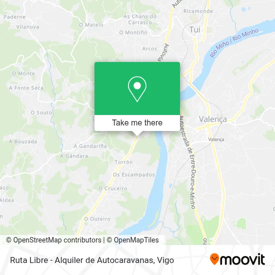 Ruta Libre - Alquiler de Autocaravanas map
