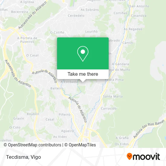 Tecdisma map