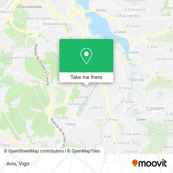 Avis map