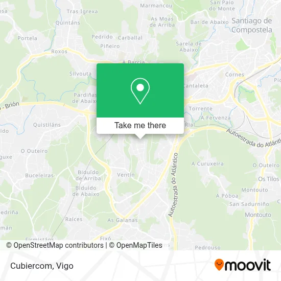 Cubiercom map