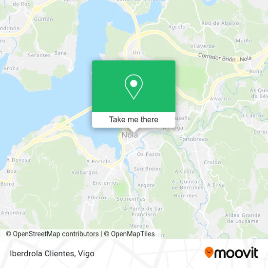Iberdrola Clientes map