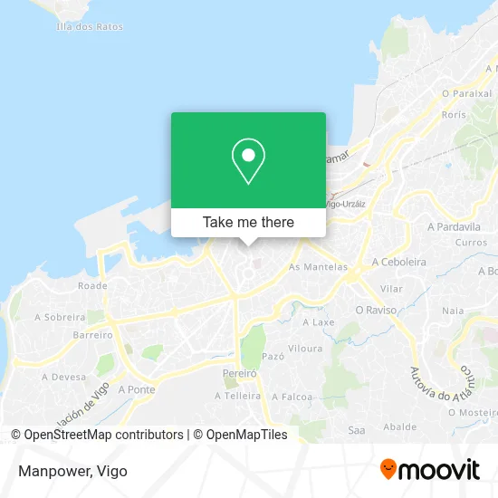 Manpower map