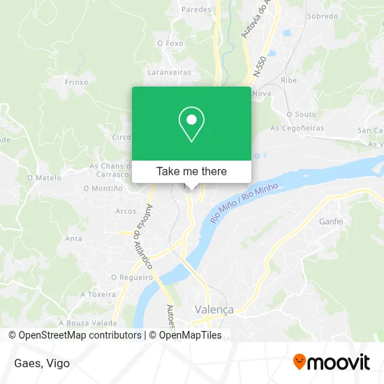 Gaes map