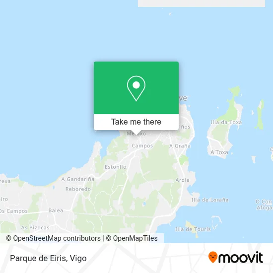 Parque de Eiris map