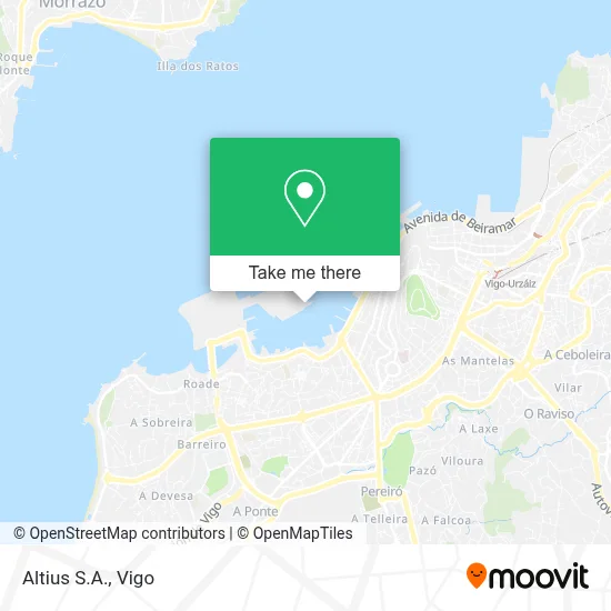 Altius S.A. map