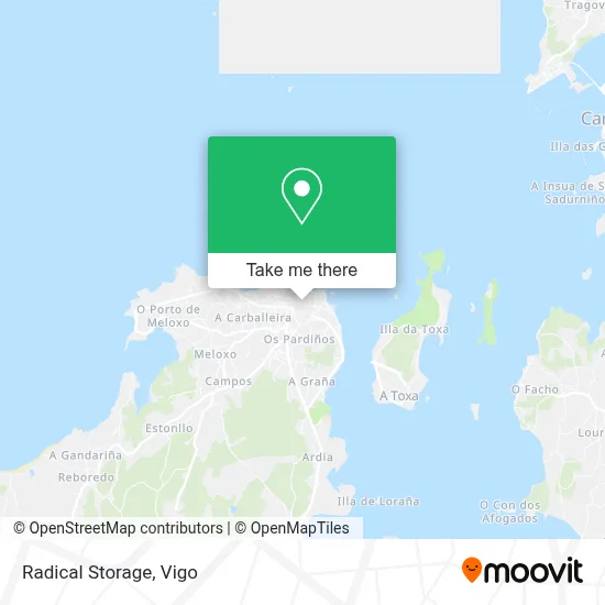 Radical Storage map