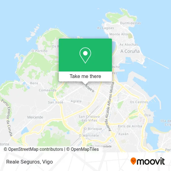 Reale Seguros map