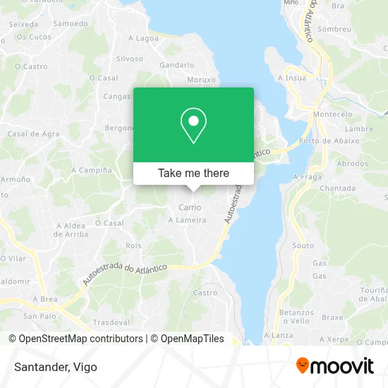 Santander map