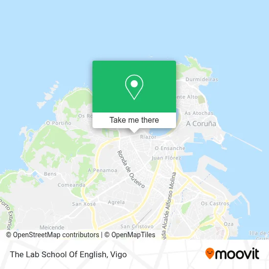 The Lab School Of English map