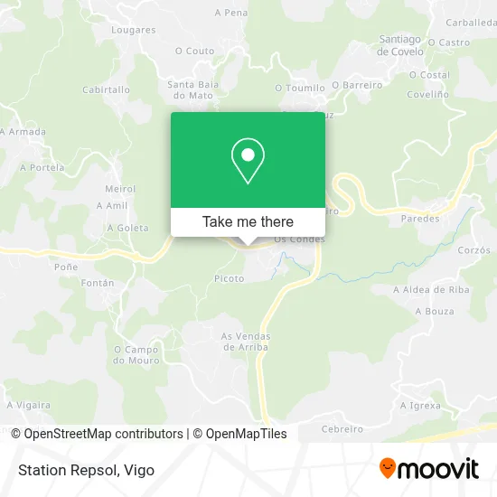 Station Repsol map