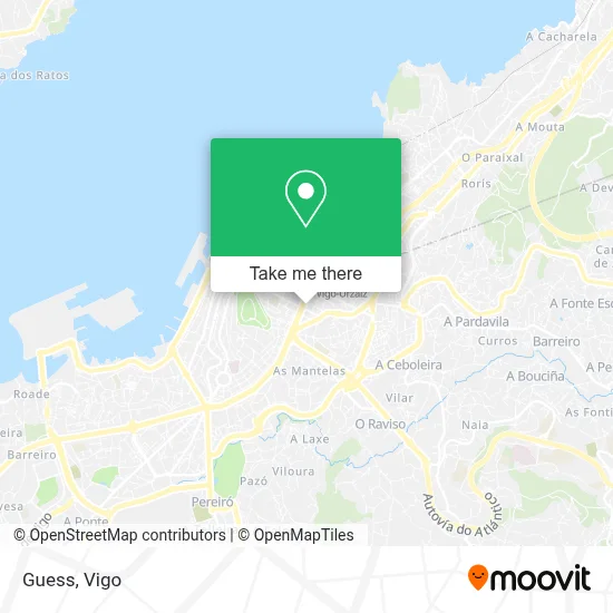 Guess map
