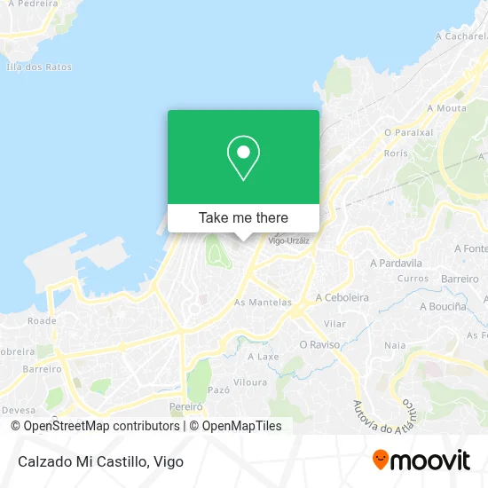 Calzado Mi Castillo map