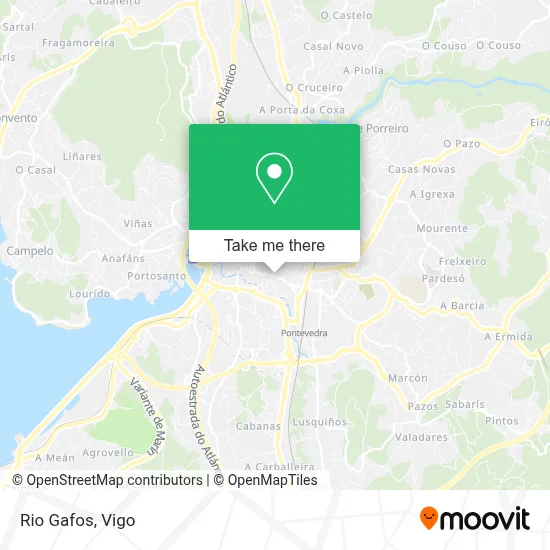 Rio Gafos map