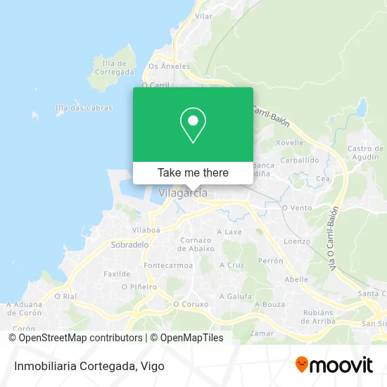 Inmobiliaria Cortegada map