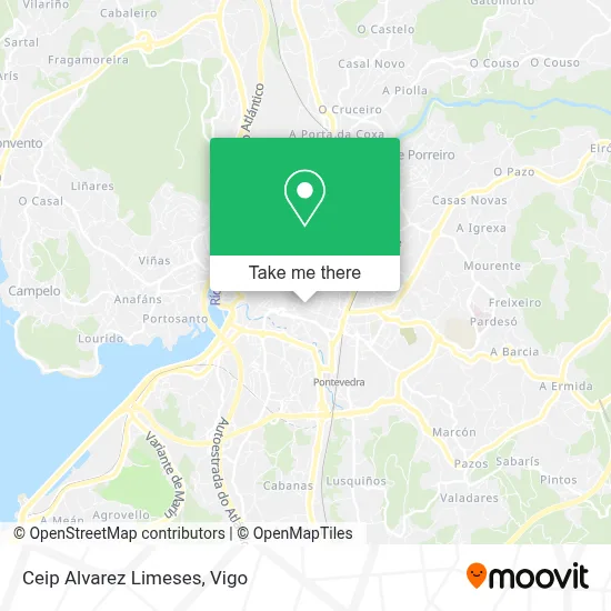 Ceip Alvarez Limeses map