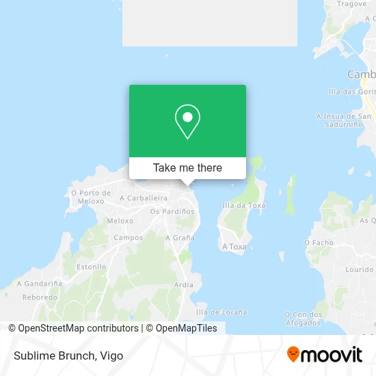 Sublime Brunch map