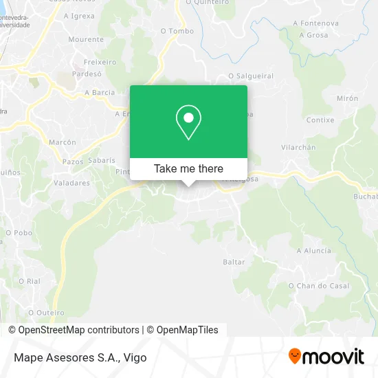 Mape Asesores S.A. map
