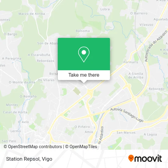 Station Repsol map