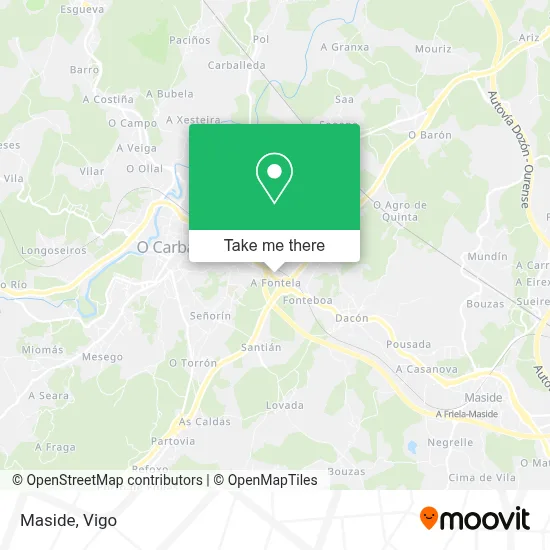 Maside map