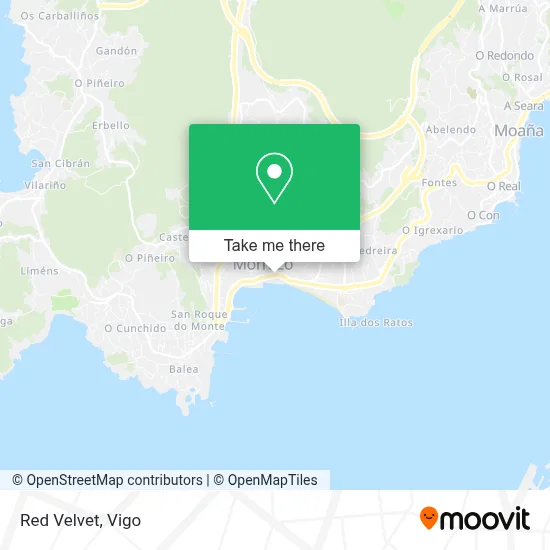 Red Velvet map