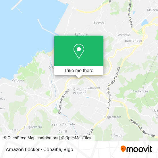 Amazon Locker - Copaiba map