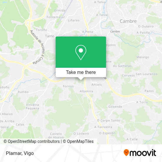 Plamar map