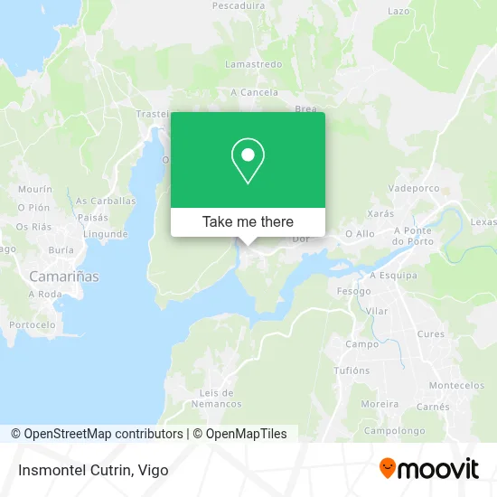 Insmontel Cutrin map