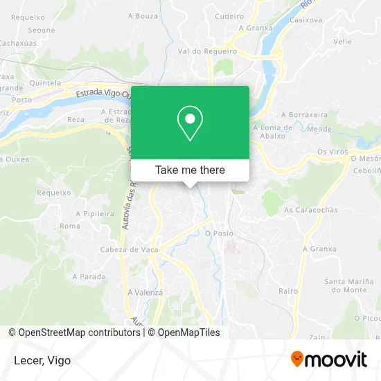 Lecer map